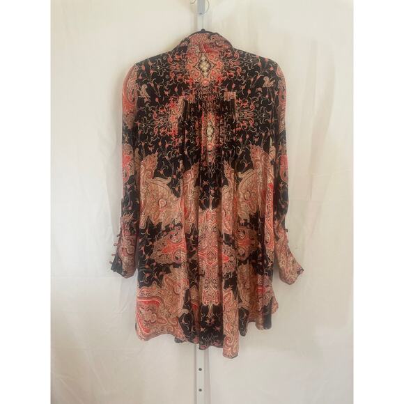 Free People Field of Butterflies Boho Chic Tunic - Women’s Size S - Paisley - Picture 6 of 6